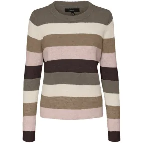 10231640 VMPLAZA LS BLOUSE GA BOOSTER SEPIA TINT