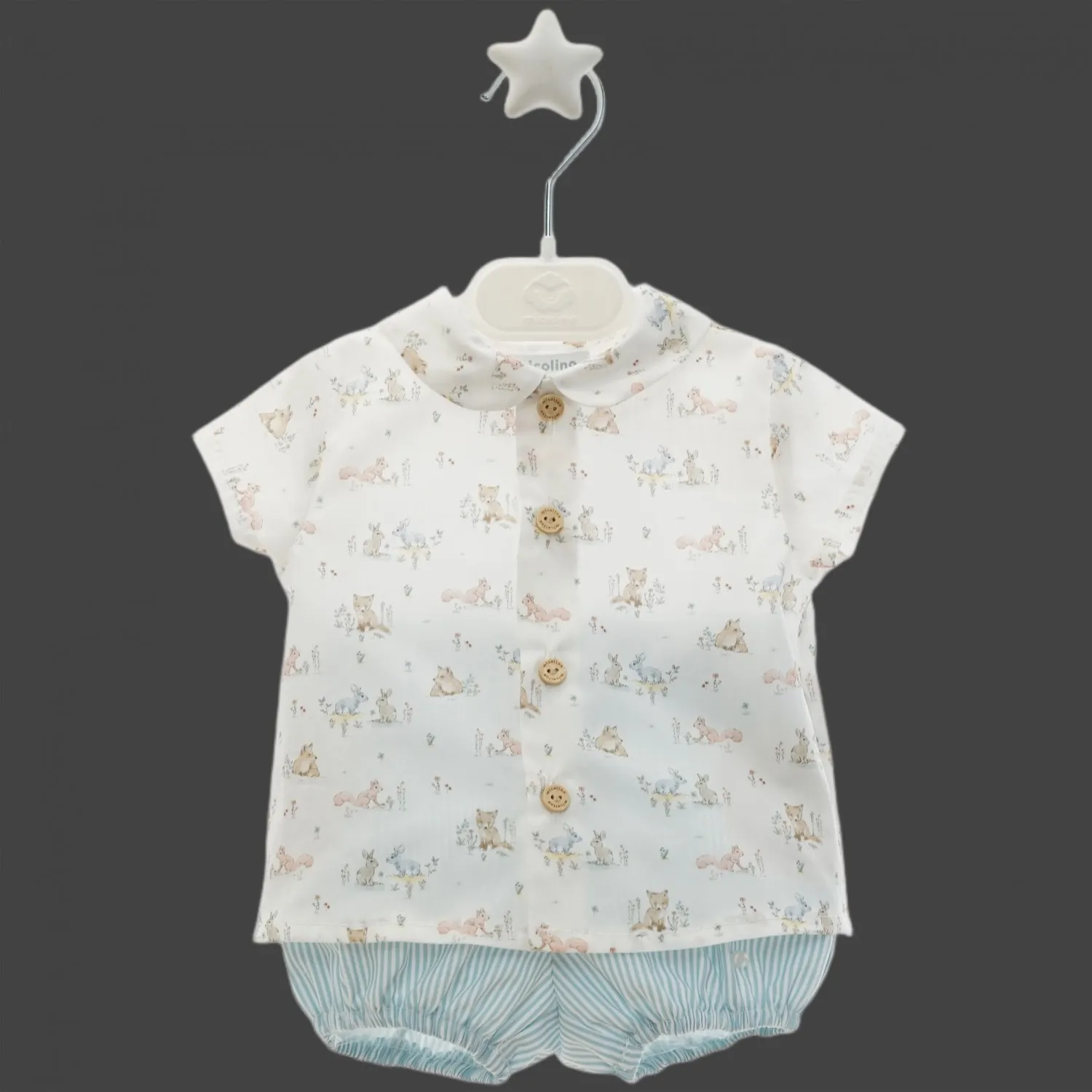 Blouse and shorts set lyrical collection