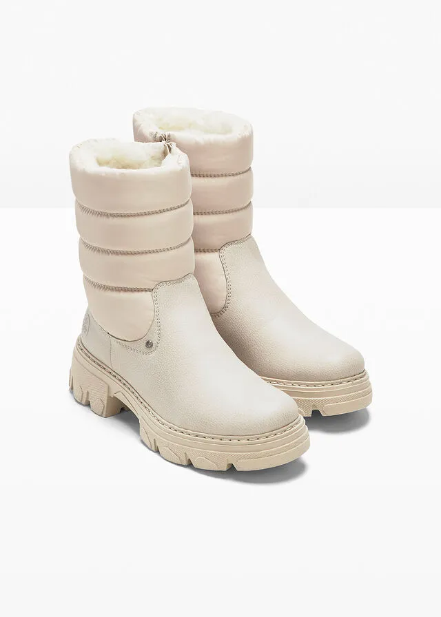 Botas Beige