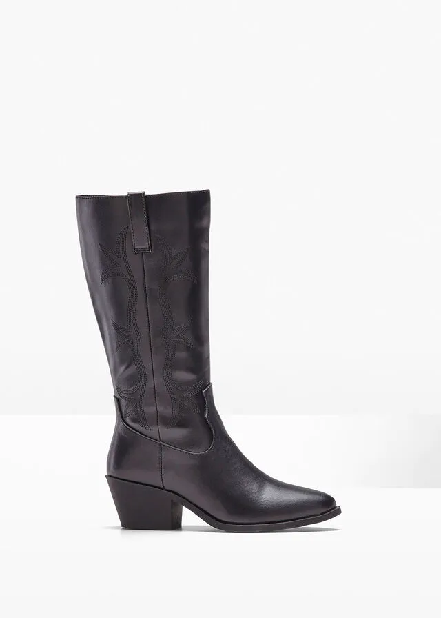 Botas de vaquero Negro