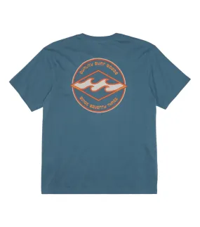 Camiseta BILLABONG Rotor Diamond  Tees-Vintage Indigo