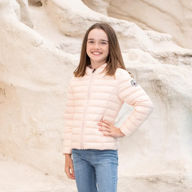 Chaqueta con capucha Jott de plumas pato Niña 104 marine CARLA BASIC Justoverthetop Color azul marino