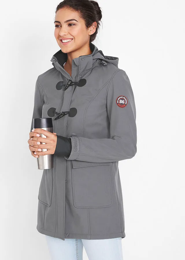 Chaqueta Softshell pizarra