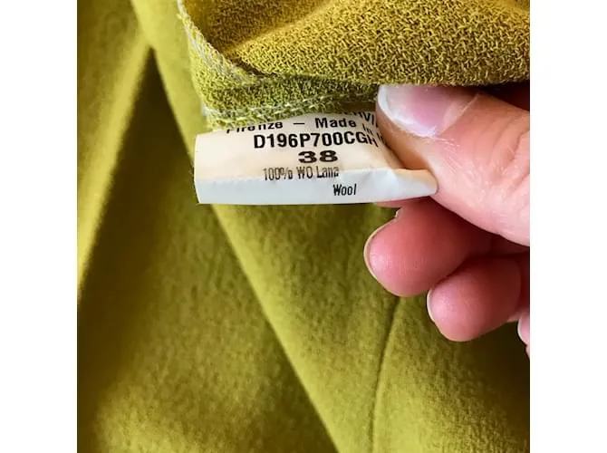 ERMANNO SCERVINO Pantalón T.ÉL 38 Lana Verde 