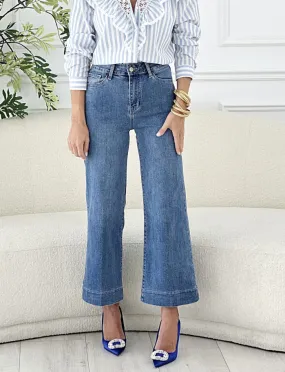 Pantalon elliot cropped denim