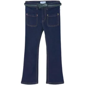 Pantalon largo tejano cinturo