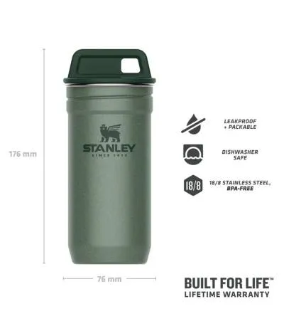 Set 4 vasos Stanley 0,59 ML + bote