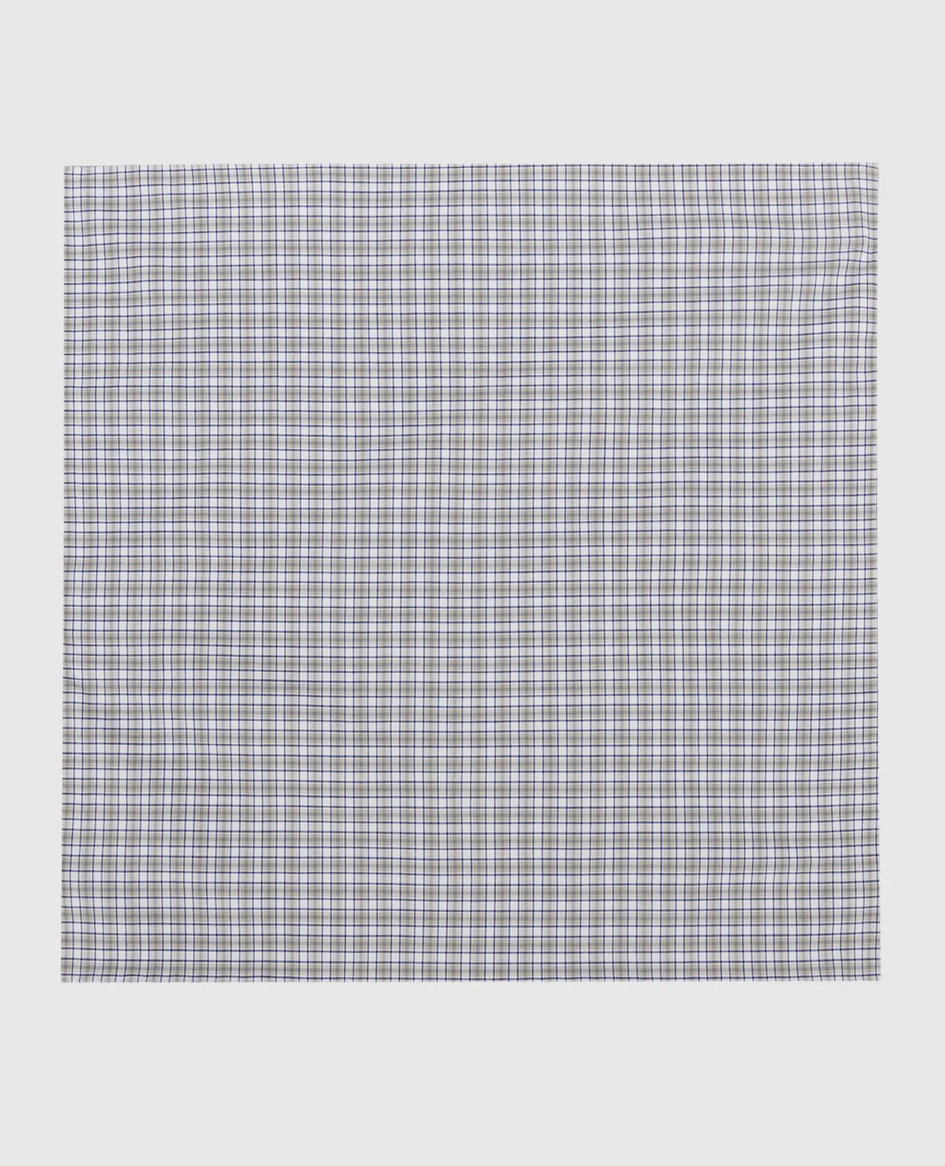 Stefano Ricci Children's gray checkered scarf