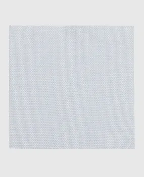 Stefano Ricci Children's light blue scarf in a pattern