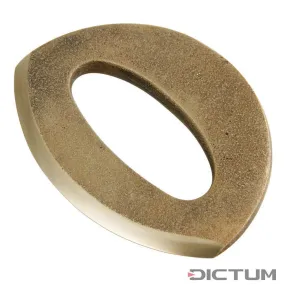Tajadera de bronce