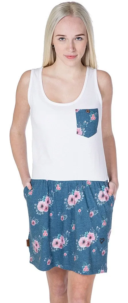 vestido ALIFE AND KICKIN Rosalie - Samaragd Flowers - women´s