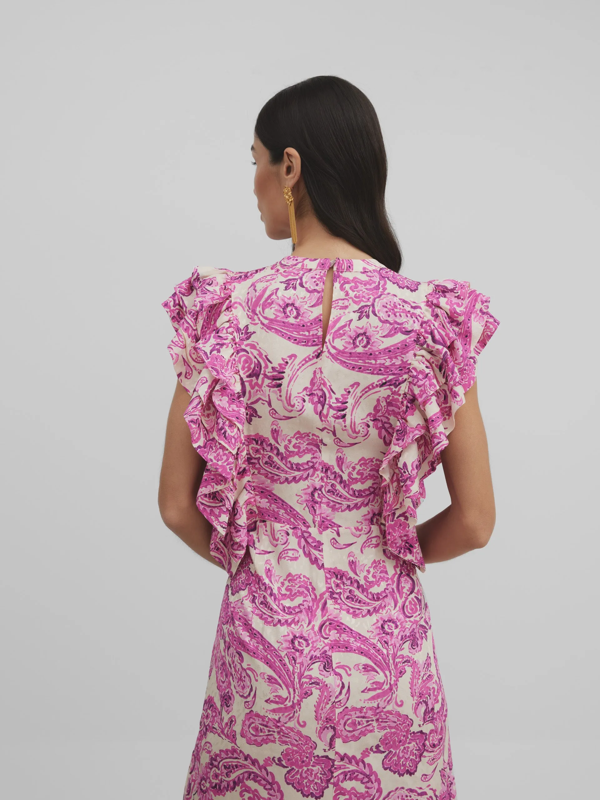 Vestido Event Collection Alegria frambuesa