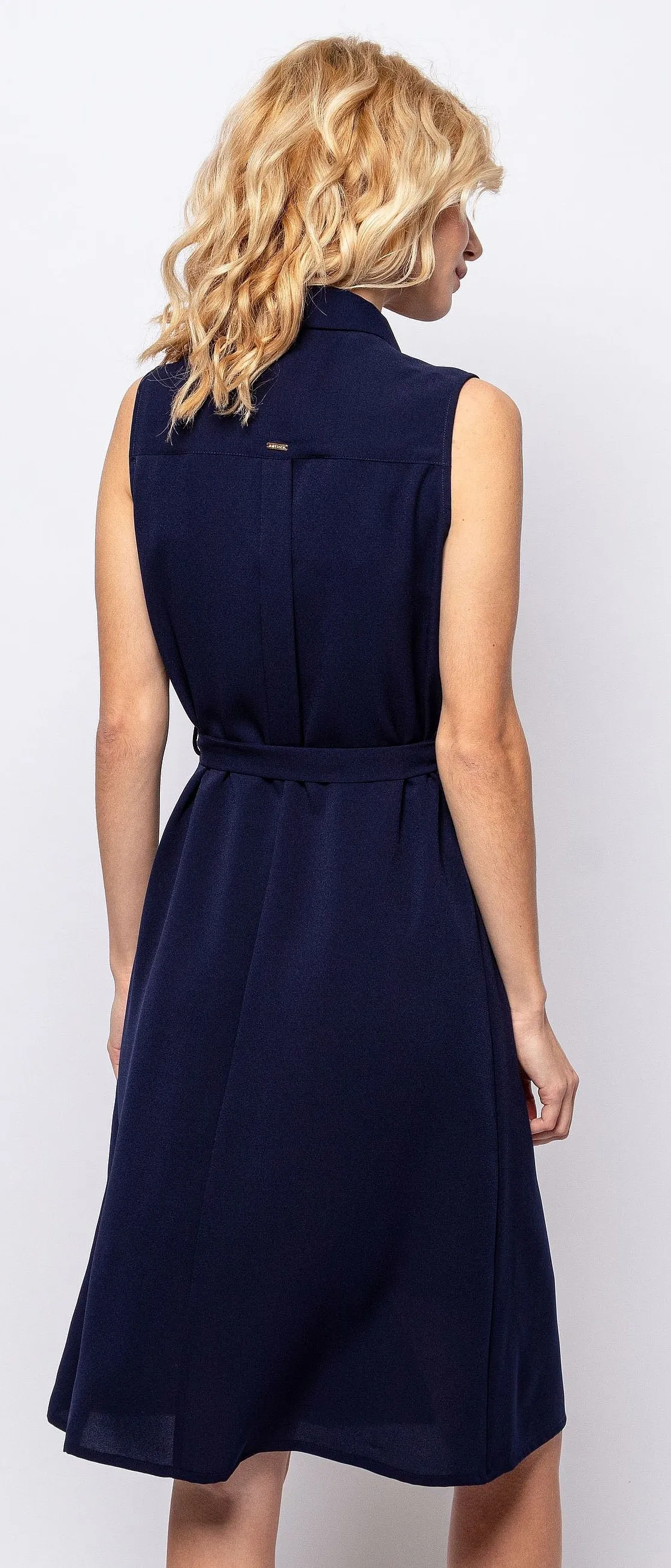 vestido Heavy Tools Viri - Navy - women´s