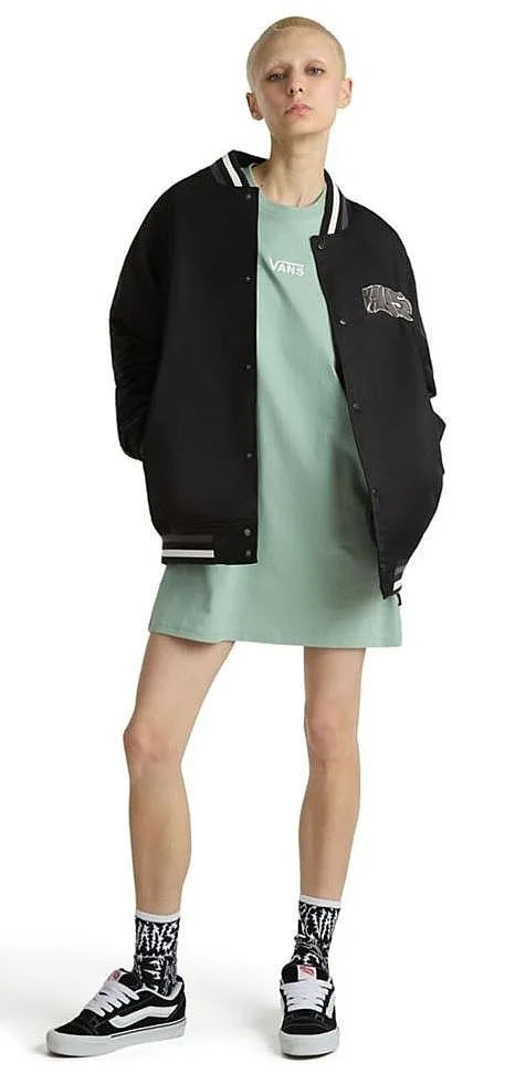 vestido Vans Center Vee Tee - Iceberg Green - women´s