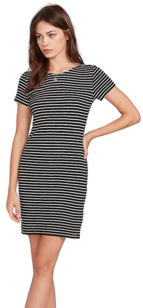 vestido Volcom Dayze Dayz - Black/White - women´s